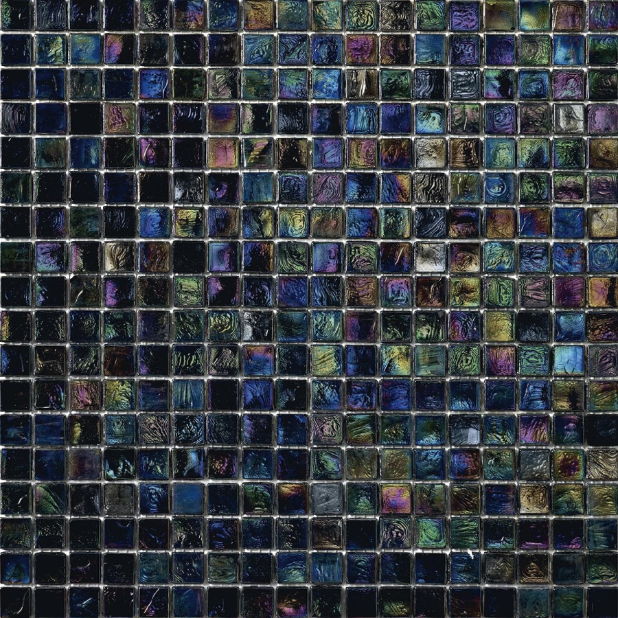 Sicis Стеклянная мозаика Iridium Orchis chips size 10х10 mm sheet size 295x295 mm