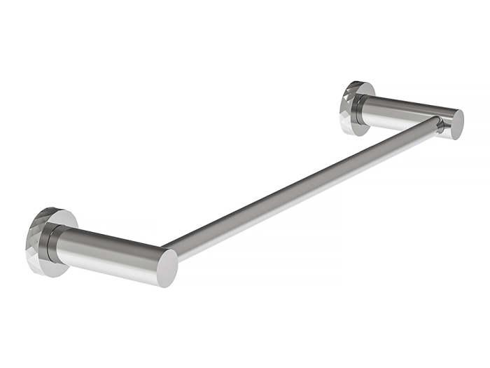 На изображении товар Полотенцедержатель Carlo Frattini Rotola  30 см, цвет никель брашированный от официального представителя в Москве
