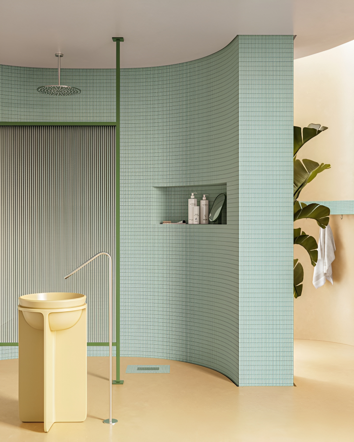 Appiani Мозаика, керамогранит Pastelli Ostrica 30x30 (1.2) - изображение 2