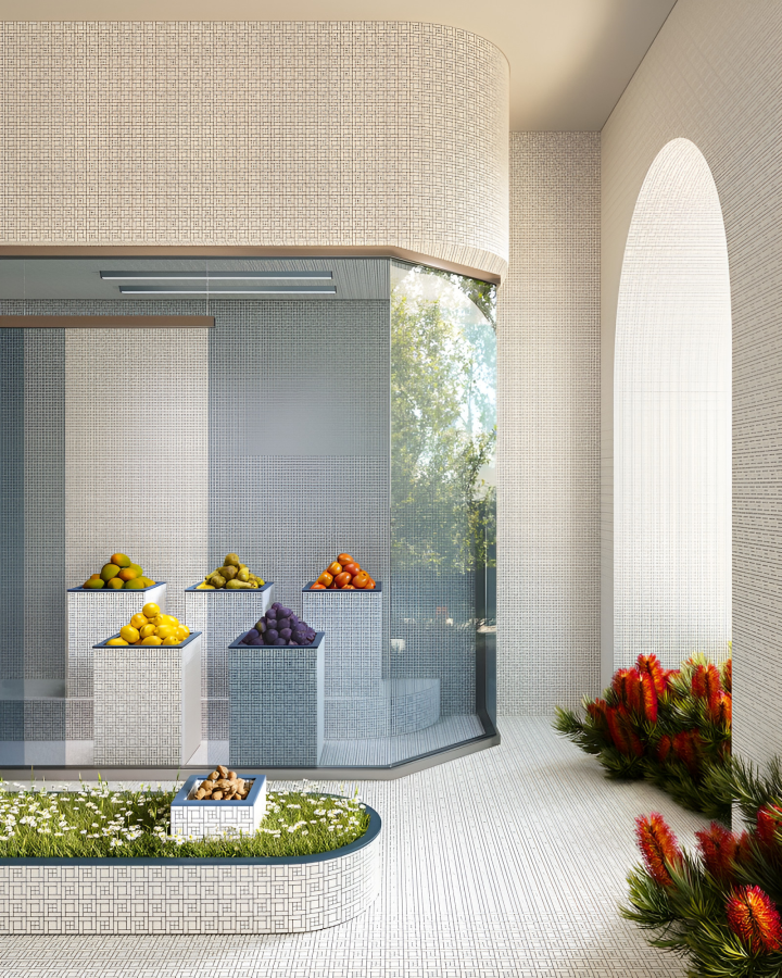 Appiani Мозаика, керамогранит Pastelli Ostrica 30x30 (1.2) - изображение 16