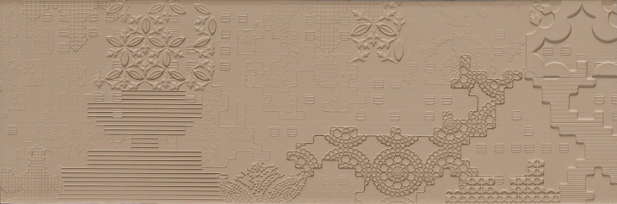 Mutina Керамогранит Bas Relief Patchwork Relief Cipria 18x54