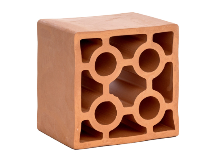 На изображении товар Sartoria Керамика Split Circle Terracotta Matt 12x12 (1уп=0.173 м2=12 шт) от официального представителя в Москве
