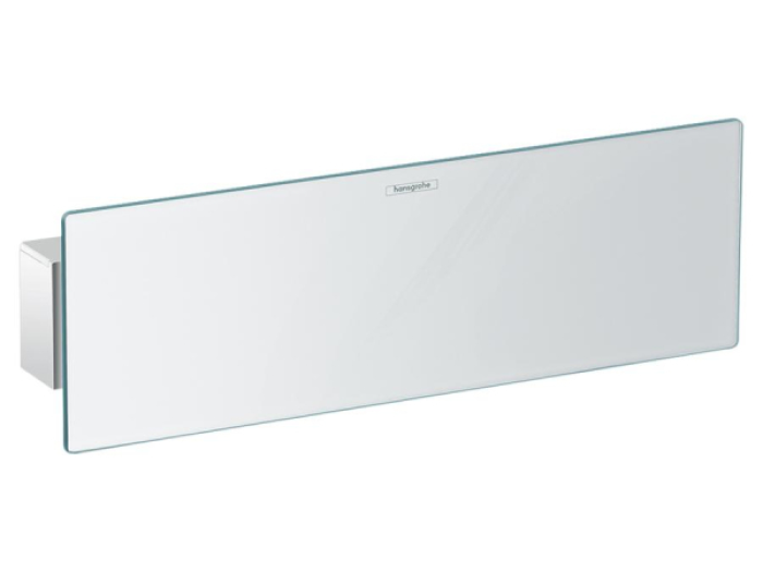 На изображении товар Шланговое подсоединение Hansgrohe FixFit, настенное, с держателем и полкой, цвет хром от официального представителя в Москве