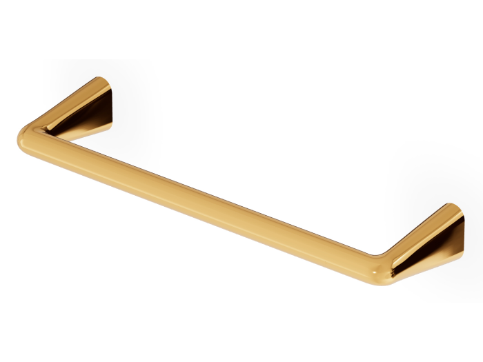 На изображении товар Полотенцедержатель Zucchetti Medameda, L-300 мм., настенный, цвет золото от официального представителя в Москве