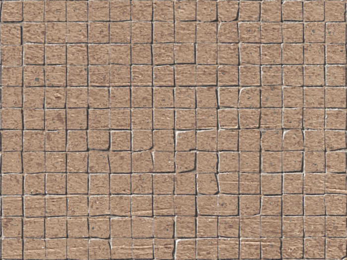 На изображении товар Kronos Керамогранит Terra Crea Mattone Mosaico 1,5X1,5 rettificato 30x30 от официального представителя в Москве