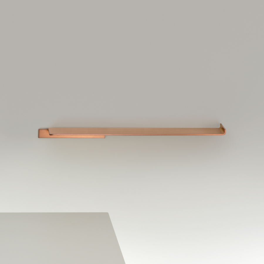 Полка для ванной CeaDesign Ziqq, настенная, L. 385 мм, нержавеющая сталь, цвет Black Diamond сатинированный - изображение 2