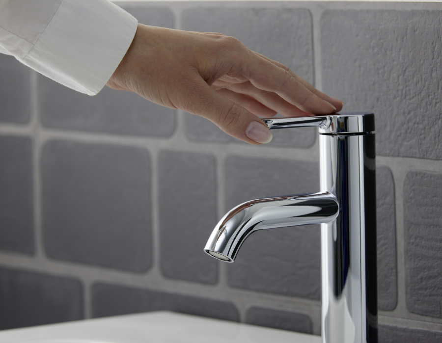 Смеситель для раковины Duravit C.1 высокий, однорычажный, h- 322 мм, цвет хром - изображение 2