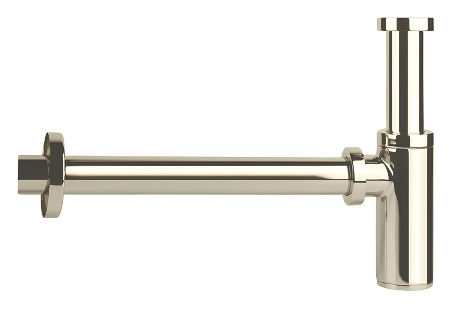 Сифон для биде Gessi Technical Accessories, округлый, цвет Brushed Brass PVD