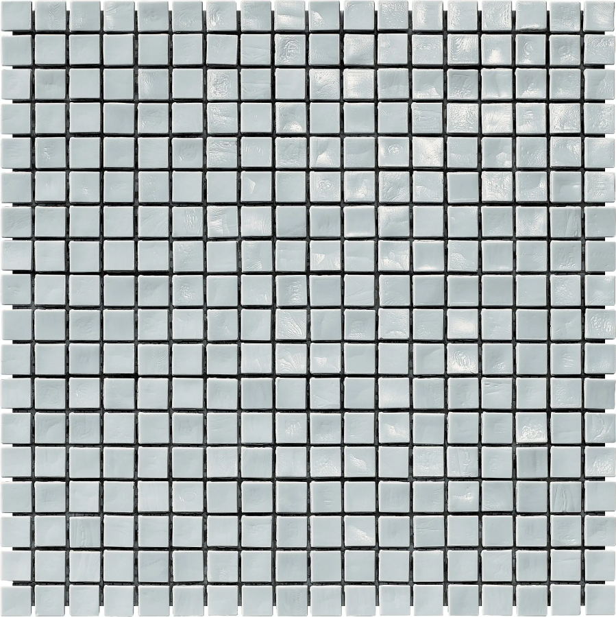 Sicis Стеклянная мозаика Murano Smalto Titanium 0 chips size 10x10 mm sheet-size 295x295 mm