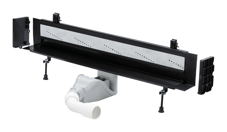 Базовый элемент душевого лотка Viega Advantix Vario, L 300 - 1200 мм, монтажная высота 90 - 160 мм - изображение 2