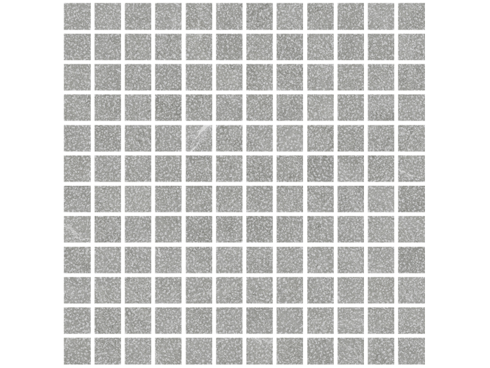 На изображении товар Living Ceramics Керамогранит Vonn Grey Mosaic 25 Bush Hammered Anti-slip 29,8x29,8 от официального представителя в Москве