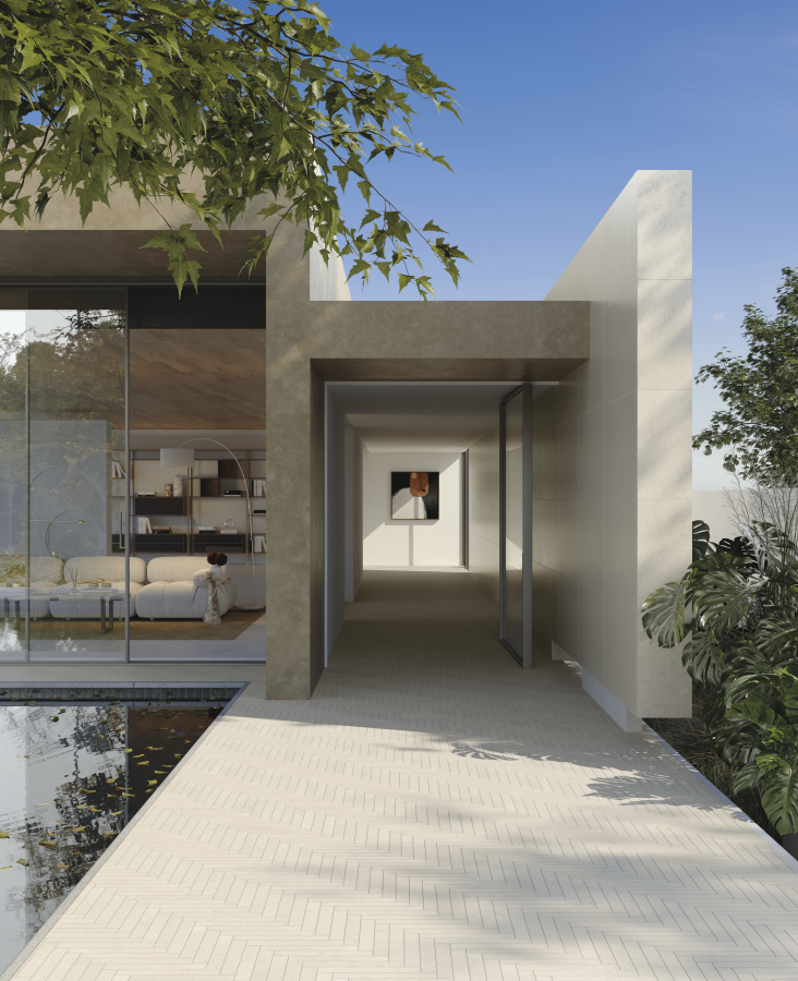 FMG TerraPura керамогранит, цвет Bianco - изображение 4