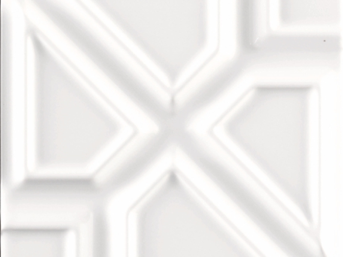 На изображении товар CERAMICHE GRAZIA Керамическая плитка FORMELLE MILANO 13X13 BIANCO от официального представителя в Москве