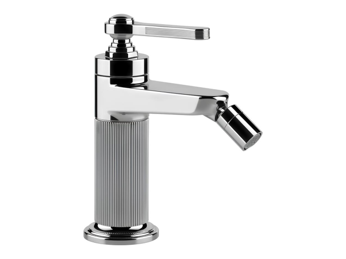 На изображении товар Смеситель для биде Gessi Venti20, с донным клапаном, цвет Chrome от официального представителя в Москве