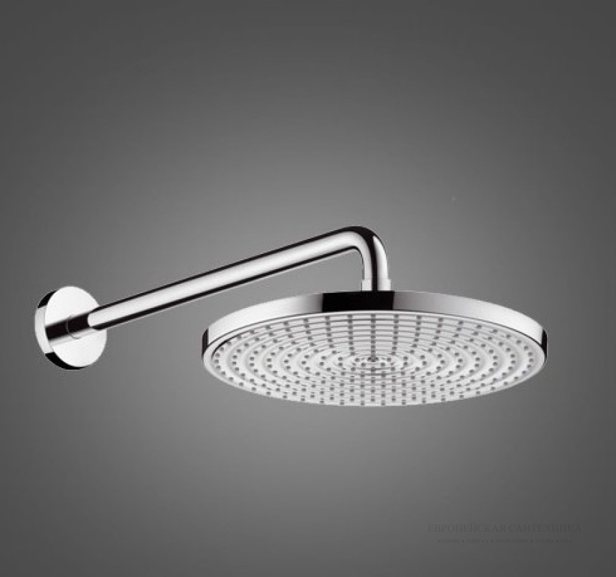 Верхний душ Hansgrohe Raindance S 300 1jet с держателем 46 см, цвет хром - изображение 1