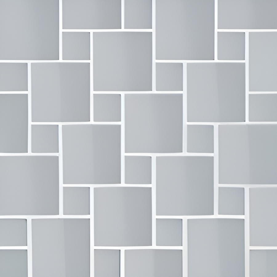 Micro. Керамогранит Microtiles Oddfellow Glaze Azure 30,1x30,1