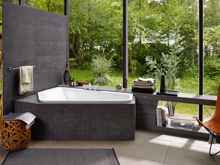 Ванна Duravit Paiova 5, встраиваемая, 1770x1300 мм, гидромассаж Combi-System L, в левый угол, с двумя разными наклонами спинки, цвет белый - изображение 2