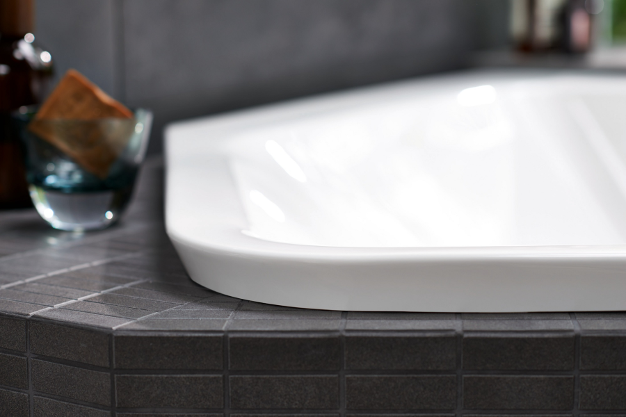 Ванна Duravit Paiova 5, встраиваемая, 1770x1300 мм, гидромассаж Combi-System L, в левый угол, с двумя разными наклонами спинки, цвет белый - изображение 3