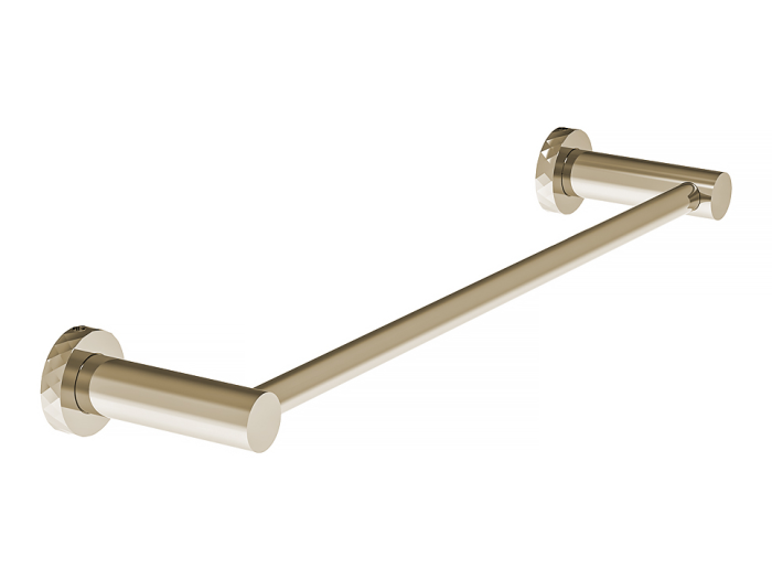 На изображении товар Полотенцедержатель Carlo Frattini   400 мм, настенный, цвет брашированная шампань от официального представителя в Москве