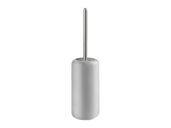 На изображении товар Ёршик Gessi Goccia, напольный, ⌀100 мм, цвет Chrome Brushed от официального представителя в Москве