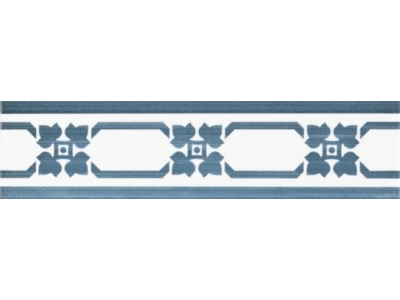CERAMICHE GRAZIA Бордюр COTTAGE LISTELLO COTTAGE 5X20 NAVY