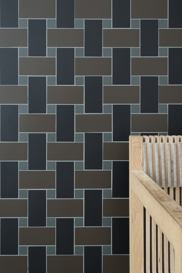 Micro. Керамогранит Microtiles Square Black 5x5 - изображение 1