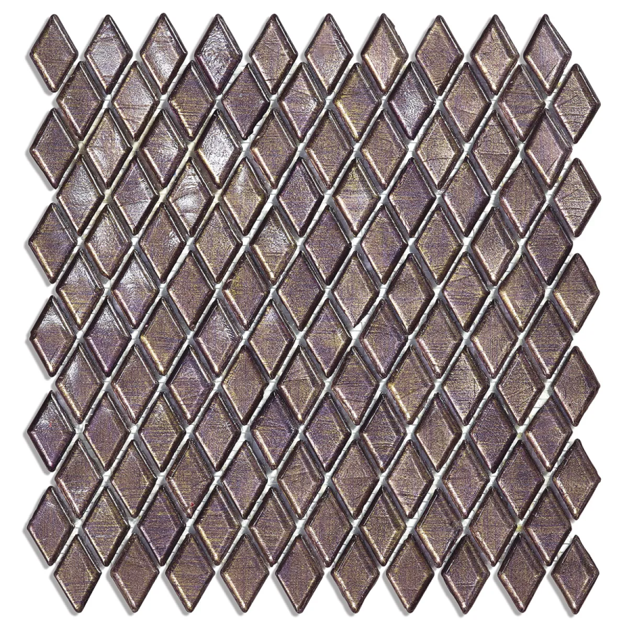 Sicis Стеклянная мозаика Diamond ITEM H1 Baroda chips size 23х40 mm sheet size 229x272 mm