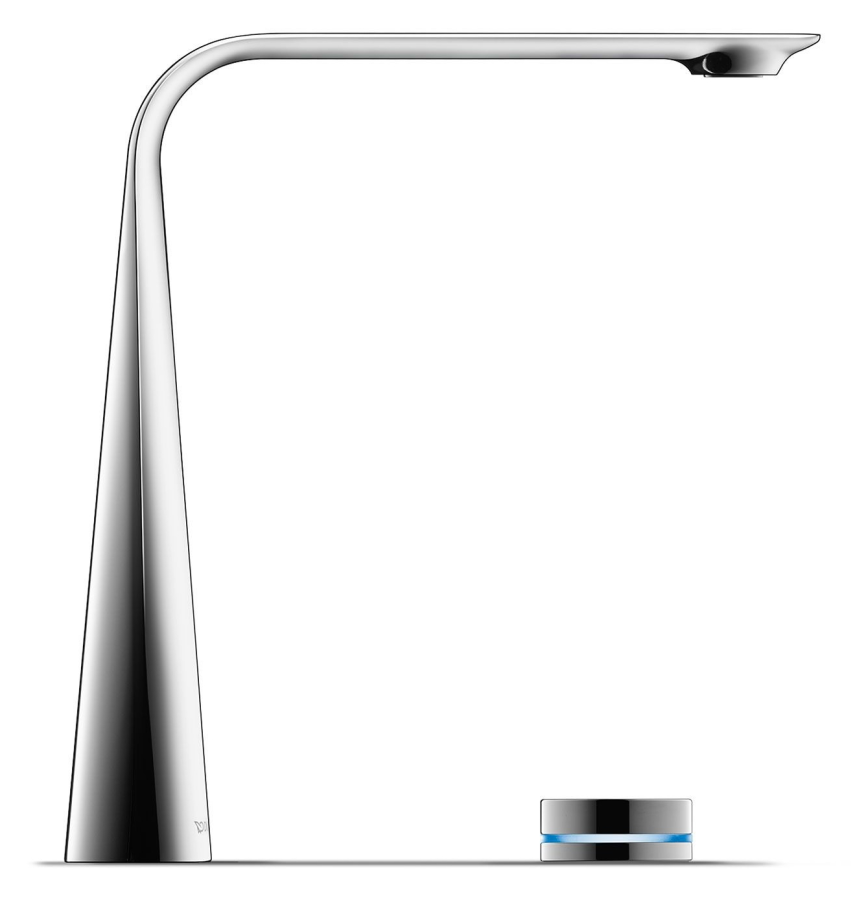 Cмеситель для раковины Duravit D.1 XL, высокий, электронное управление, питание от сети, цвет хром - изображение 1