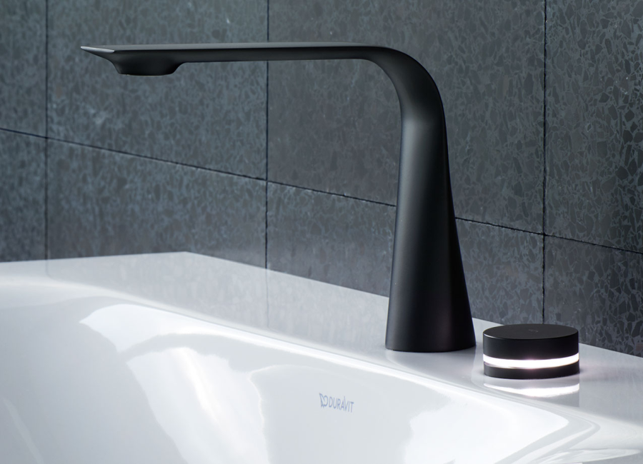 Cмеситель для раковины Duravit D.1 XL, высокий, электронное управление, питание от сети, цвет хром - изображение 4
