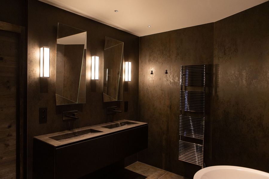 Cмеситель для раковины Gessi Rettangolo K, с изливом, однорычажный, без донного клапана, внешняя часть, цвет Brushed Brass PVD - изображение 1