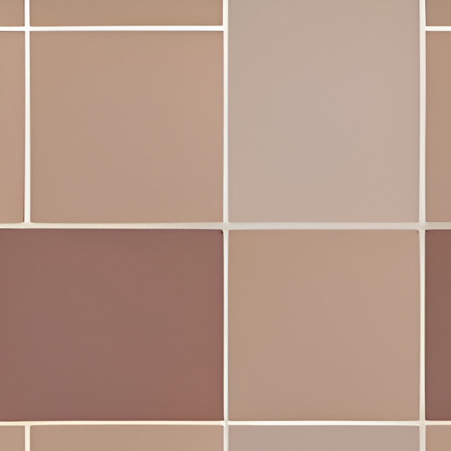 Micro. Керамогранит Microtiles X4 Plaid Mix Terracotta/Cotto/Klinker 30,1x30,1