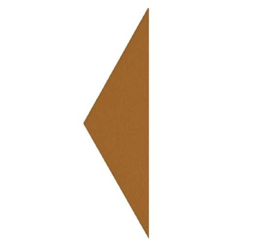 Etruria Керамогранит Hex 15X4.3 Triangolo Biscotto