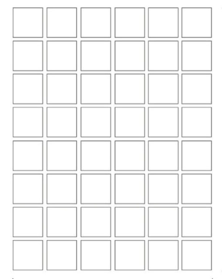 Etruria Керамогранит Xxs Quadrato 5X5 Su Rete A Due Colori Nero / Rosa