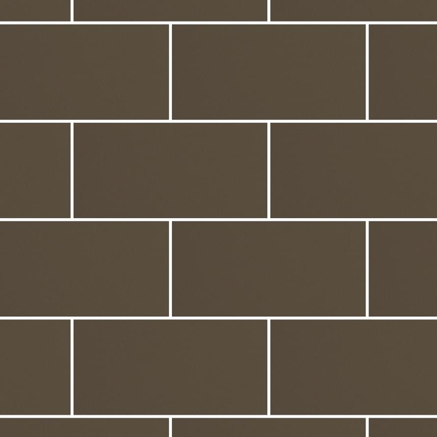 Micro. Керамогранит Microtiles Subway Coffee 30,1X30,1