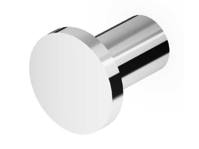 На изображении товар Крючок Zucchetti Pan, настенный, для полотенец/халатов, цвет хром от официального представителя в Москве