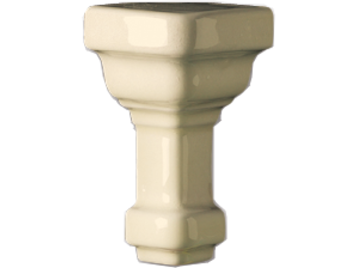 На изображении товар CERAMICHE GRAZIA Угловой элемент ESSENZE ANGOLO ESTERNO PARETE CAPITELLO GELSOMINO от официального представителя в Москве