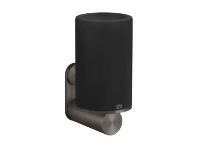 Стакан Gessi 316, настенный, h154Ø75 мм, цвет Black Metal Brushed PVD