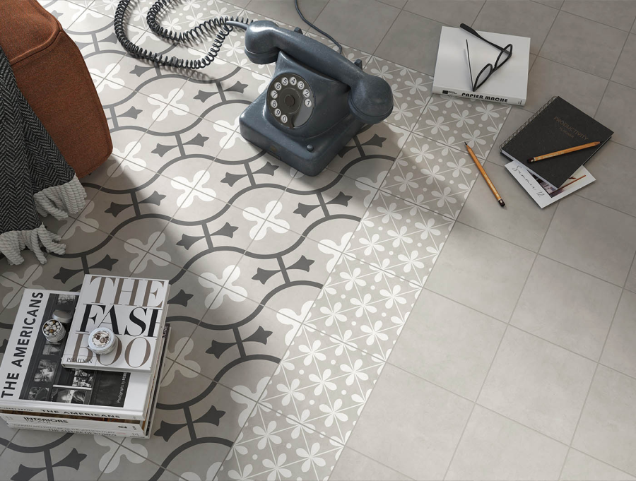 Sartoria Керамогранит Decorata Grigio Matt 15x15 - изображение 4