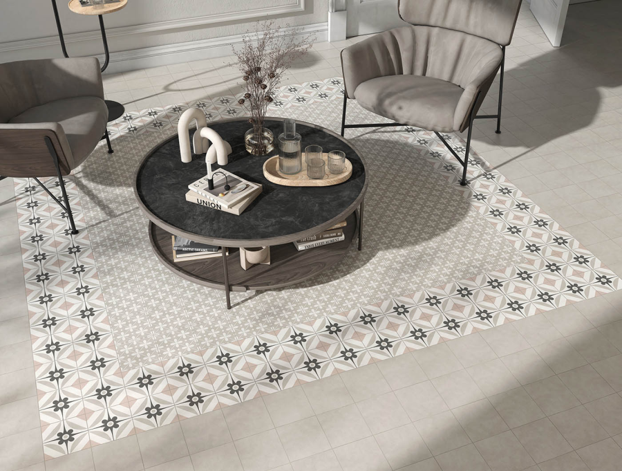 Sartoria Керамогранит Decorata Grigio Matt 15x15 - изображение 2