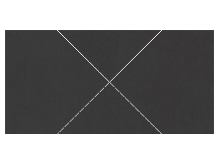 На изображении товар Living Ceramics Керамогранит Cava Pattern 2 Black Natural 44,8x89,8 от официального представителя в Москве