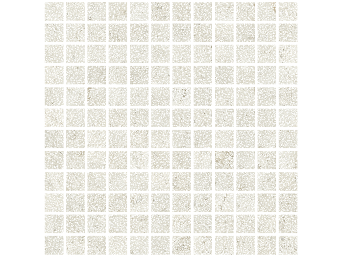 На изображении товар Living Ceramics Керамогранит Verso Cross Cut Light Mosaic 25 Soft textured 29,8x29,8 от официального представителя в Москве