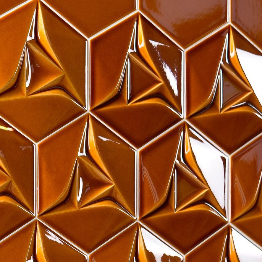 Etruria Керамическая плитка CONCETTO SPAZIALE 16X18.5 Esagono Red - изображение 4