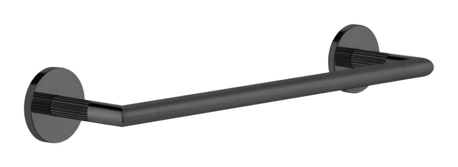 Полотенцедержатель Gessi Ingranaggio, L350 мм, цвет Black Metal PVD