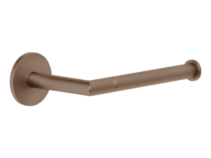 На изображении товар Бумагодержатель Gessi Tondo, настенный, ширина 166 мм, цвет Copper Brushed PVD от официального представителя в Москве