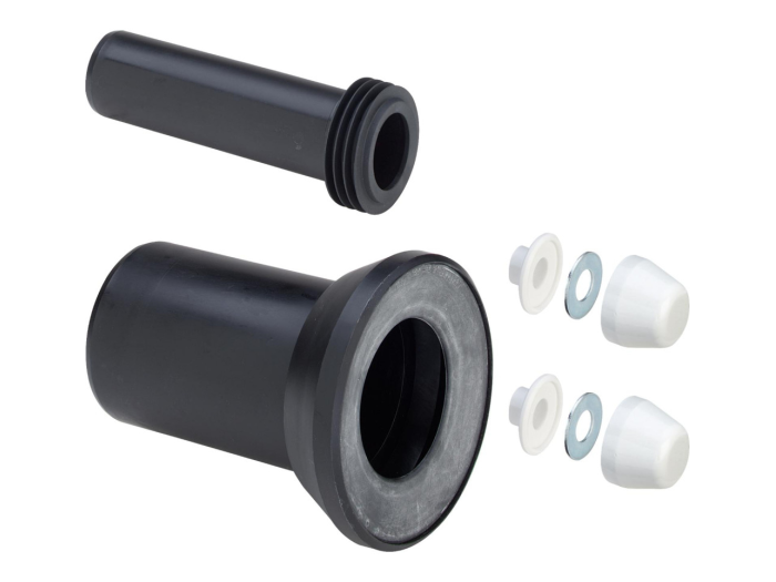 На изображении товар Комплект патрубков Viega для подключения унитаза, DN 100 от официального представителя в Москве