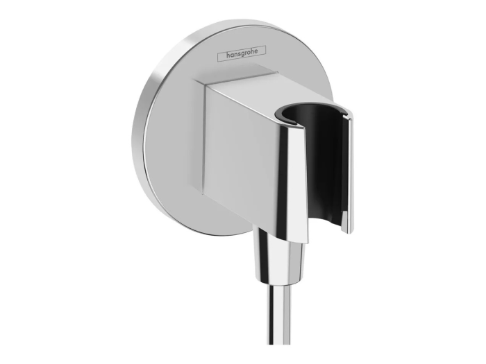 На изображении товар Шланговое подсоединение Hansgrohe Fixfit Porter S, цвет хром от официального представителя в Москве