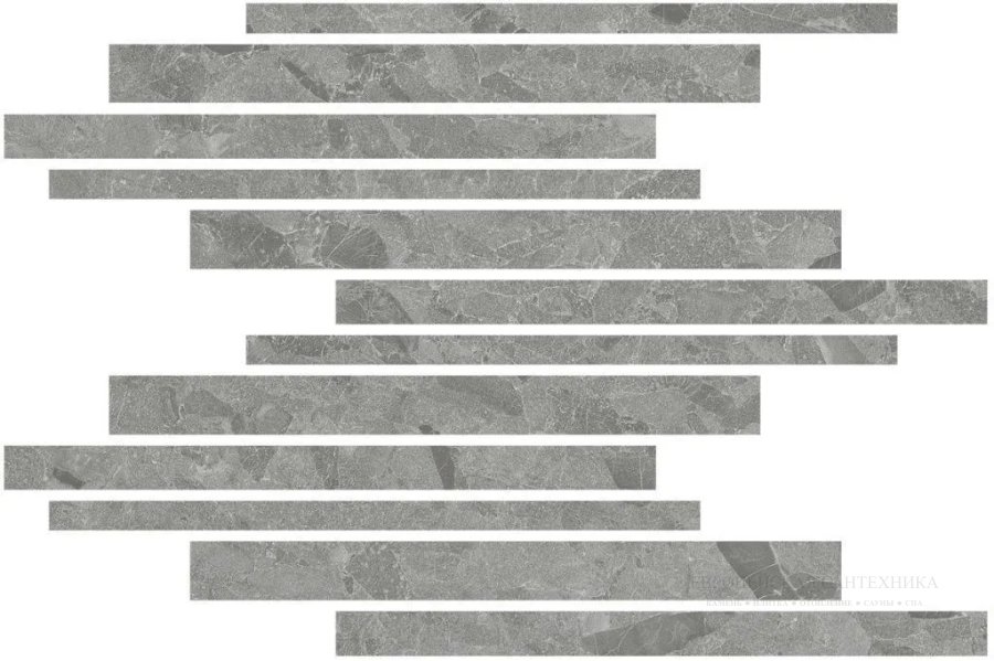 Living Ceramics Керамогранит Eme Grey Mureto Mosaic Soft textured 29,8x29,8