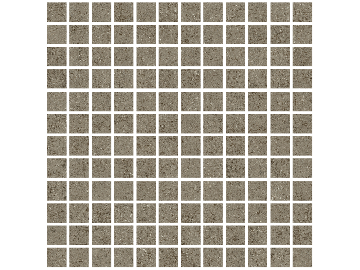 На изображении товар Living Ceramics Керамогранит Cuit Clay Mosaic 25 Anti-slip 29,8x29,8 от официального представителя в Москве