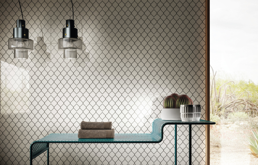 Iris Ceramica Керамическая плитка Diesel Fence White glossy 20x20 - изображение 10