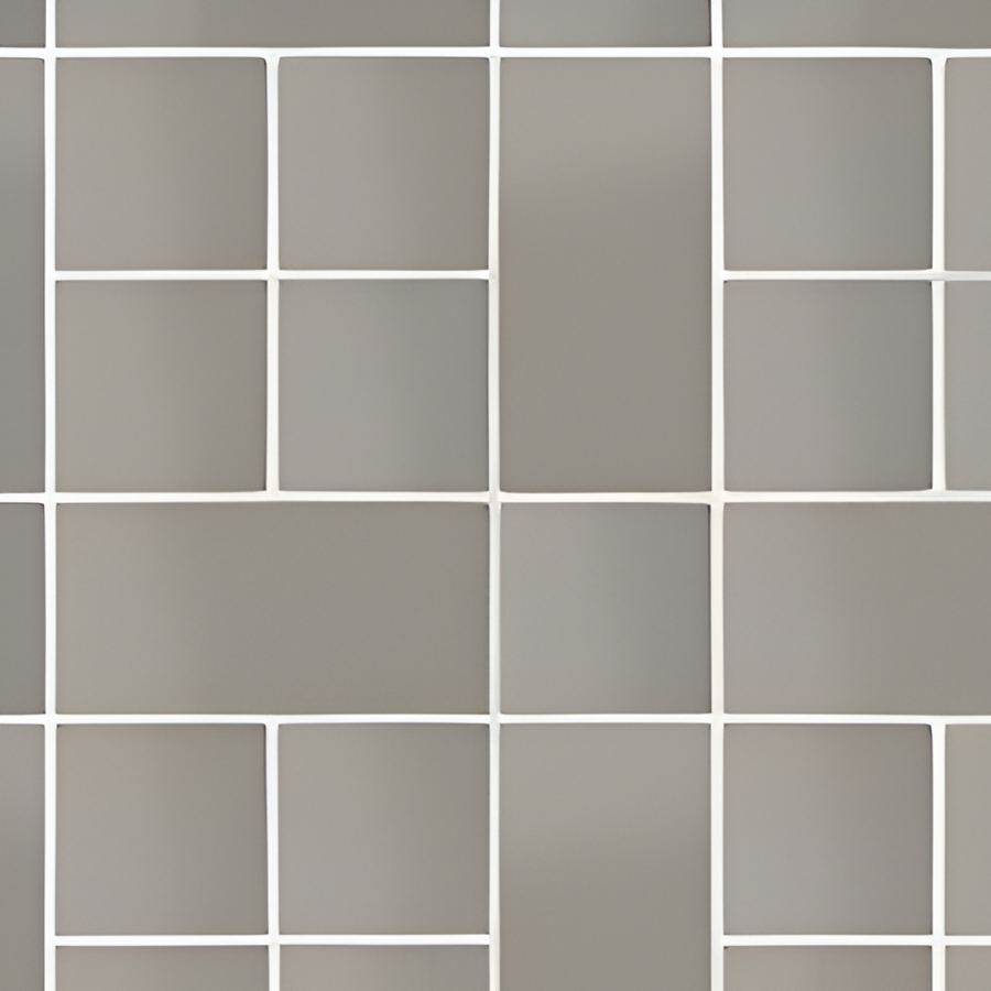 Micro. Керамогранит Microtiles Plaid Glaze Grey 30,1x30,1